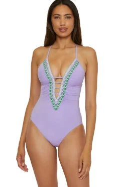 Becca by Rebecca Virtue Plunge|One Pieces-Clare One Piece Swimsuit