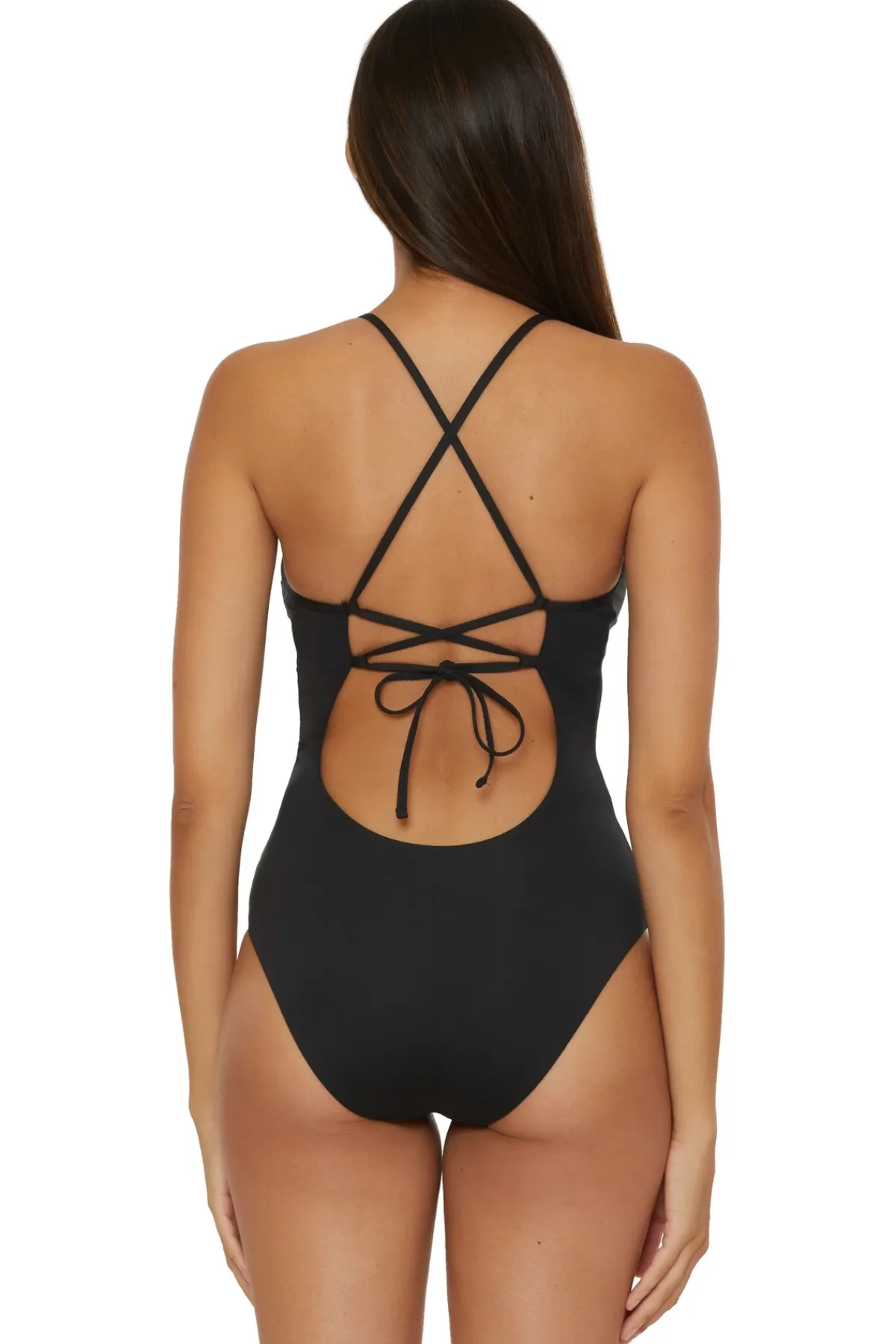 Becca by Rebecca Virtue Plunge|One Pieces-Clare One Piece Swimsuit