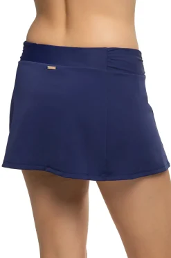 Cabana Life Bottoms-Classic Skirted Hipster Bikini Bottom