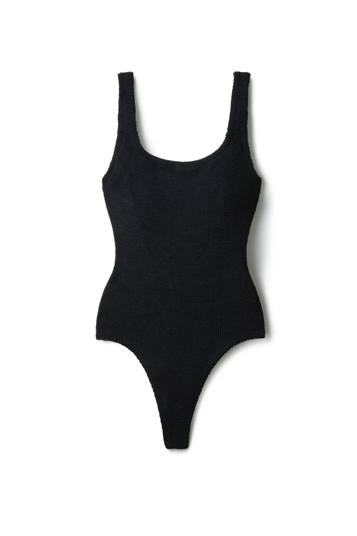 Hunza G Tank|One Pieces-Classic Square Neck One Piece Swimsuit