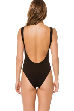 Hunza G Tank|One Pieces-Classic Square Neck One Piece Swimsuit