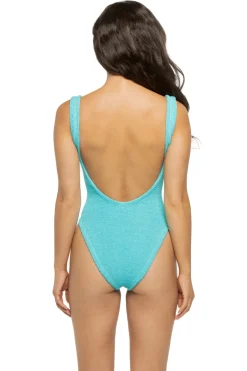 Hunza G Tank|One Pieces-Classic Square Neck One Piece Swimsuit
