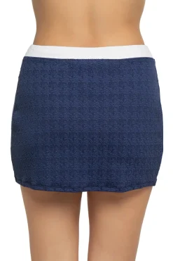L'Agence Matching Sets|Bottoms-Coco High Waist Swim Cover Skirt