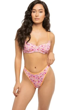Frankies Bikinis Bikinis-Cola Underwire Bikini Top