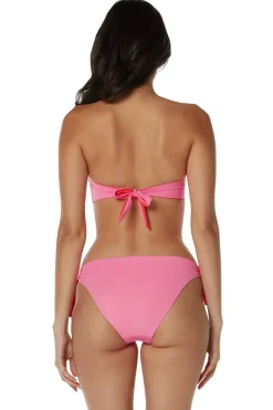 Helen Jon Bandeau|Bikinis-Coral Bandeau Bikini Top