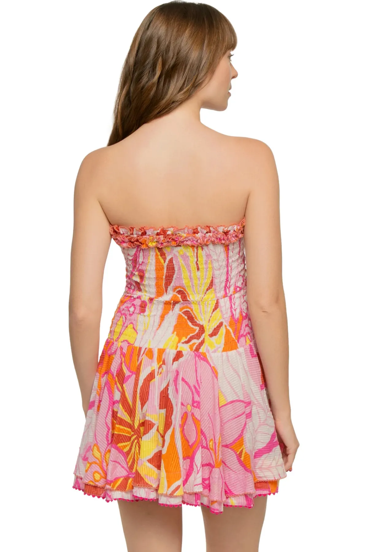 Poupette St Barth Sundresses-Cory Strapless Mini Dress
