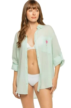Surf Gypsy Shirt Dresses-Cotton Boyshirt