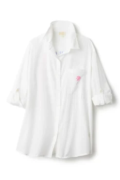 Surf Gypsy Shirt Dresses-Cotton Boyshirt