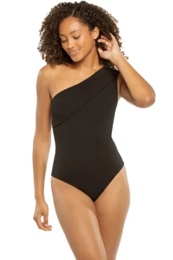 Haight Asymmetrical|One Pieces-Crepe Maria One Piece Swimsuit
