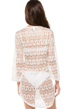 Elif Tunics-Crochet Bell Sleeve Tunic