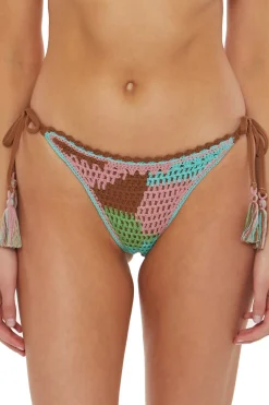 Isabella Rose Tie Side|Brazilian / Cheeky-Crochet Brazilian Bikini Bottom