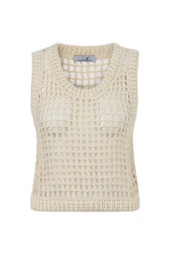My Beachy Side Matching Sets|Tops-Crochet Crop Top
