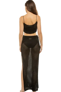 Elan Matching Sets|Tops-Crochet Crop Top