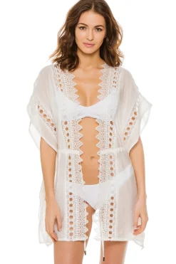 Elan Kimonos / Robes-Crochet Detail Kimono