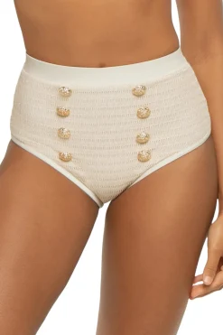 PatBo High Waist|Bikinis-Crochet High Waist Bikini Bottom