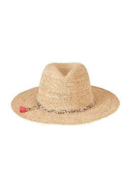 Florabella Hats-Crochet Metalic Sunhat