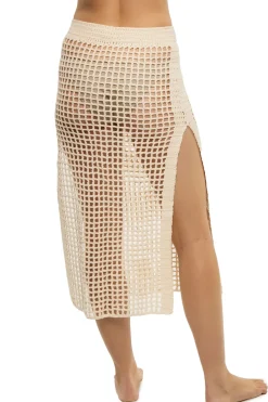 My Beachy Side Matching Sets|Bottoms-Crochet Midi Skirt