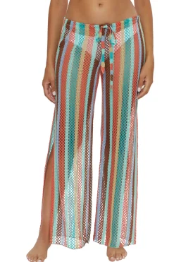 Becca by Rebecca Virtue Bottoms-Crochet Split Leg Pants