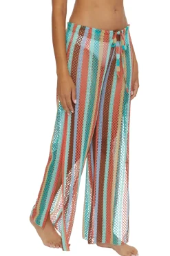 Becca by Rebecca Virtue Bottoms-Crochet Split Leg Pants