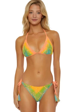 Isabella Rose Triangle|Halter-Crochet Triangle Bikini Top
