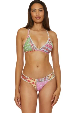 Lucky Brand Triangle|Bikinis-Crossback Bikini Top