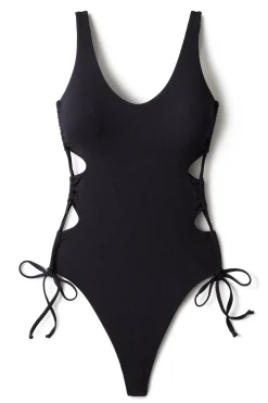 Summerful High Leg|Tank-Curacao One Piece Swimsuit