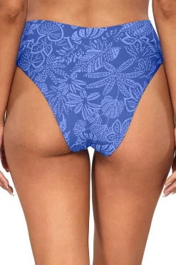 Swim Systems High Leg|High Waist-Delfina V Front High Waist Bikini Bottom