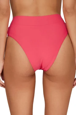 Swim Systems High Leg|High Waist-Delfina V Front High Waist Bikini Bottom