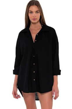 Sunsets Shirt Dresses-Delilah Boy Shirt