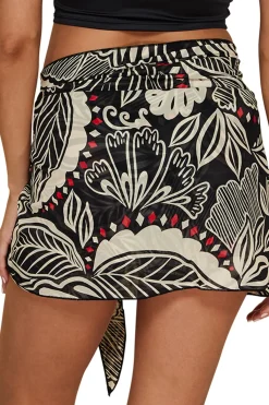 B. Swim Sarongs / Pareos-Delta Short Mesh Pareo