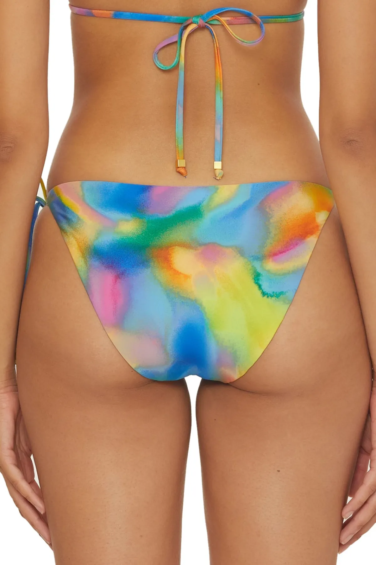 Becca by Rebecca Virtue Tie Side|Hipster-Demi Reversible Tie Side Hipster Bikini Bottom