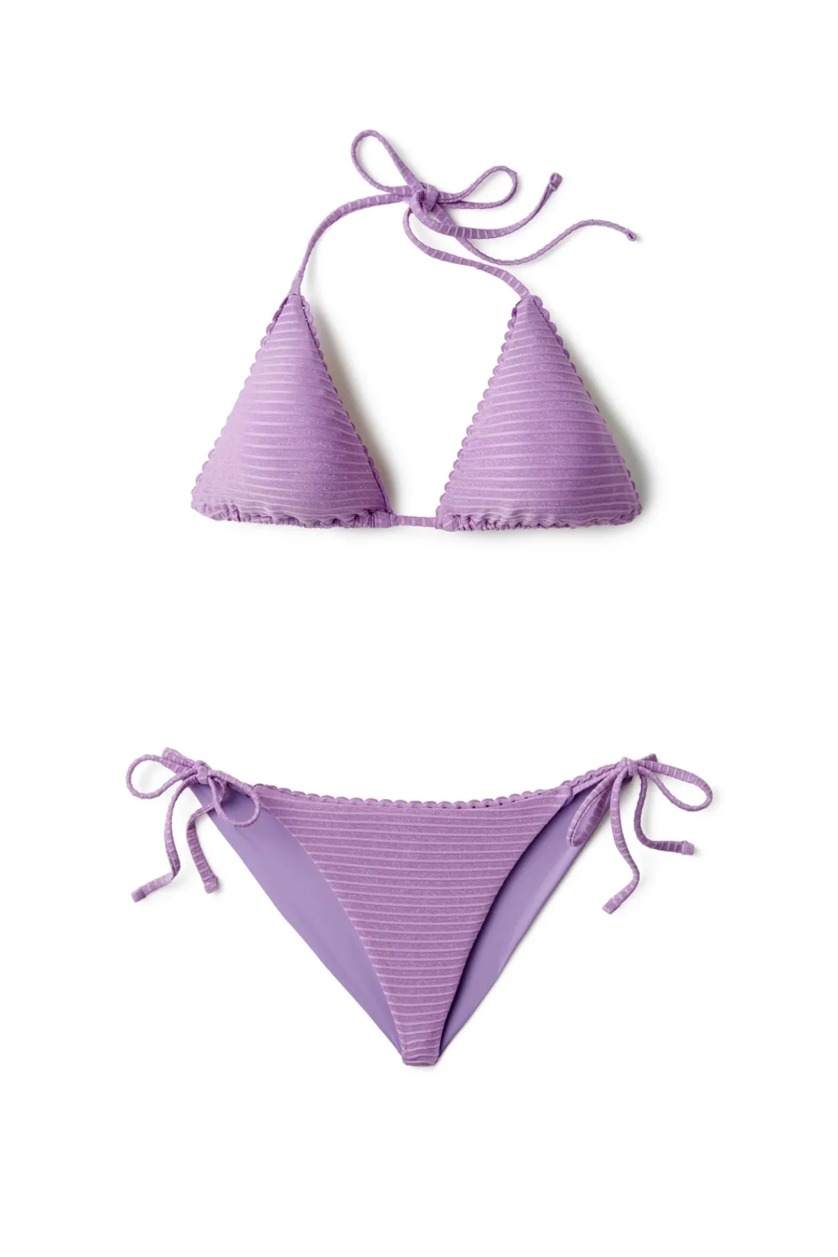 Becca by Rebecca Virtue Tie Side|Hipster-Demi Tie Side Hipster Bikini Bottom