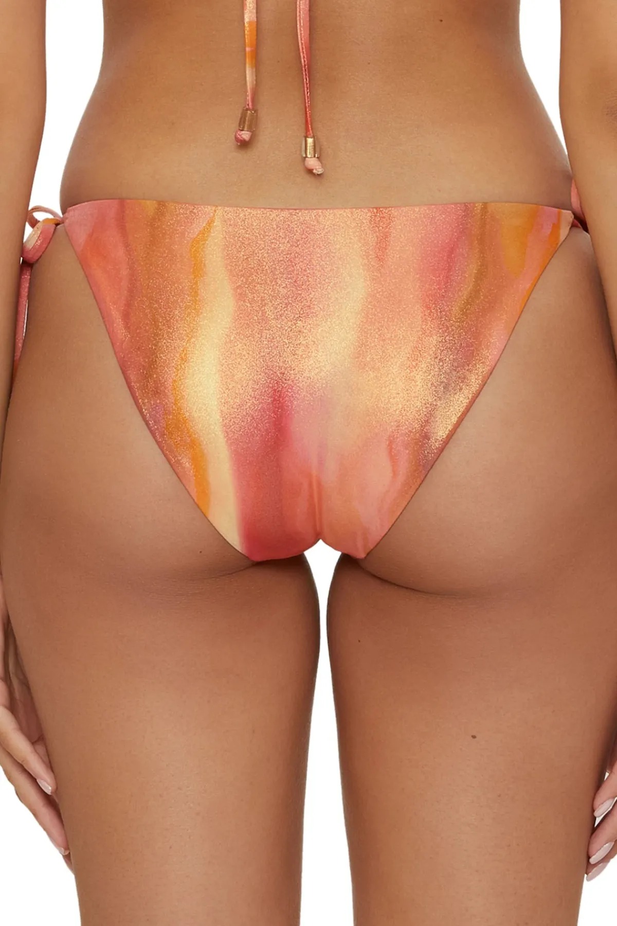 Becca by Rebecca Virtue Tie Side|Hipster-Demi Tie Side Hipster Bikini Bottom