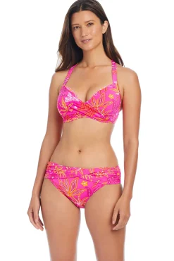 Bleu Rod Beattie Bikinis-Desert Bloom Bikini Top (D+ Cup)