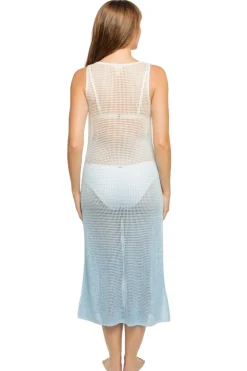 Surf Gypsy Sundresses-Dip Dye Crochet Midi Dress