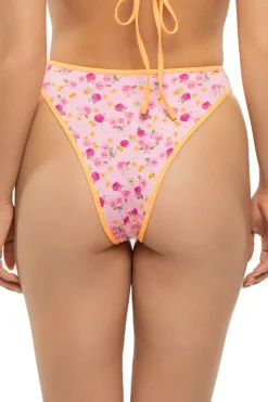 Frankies Bikinis High Leg|Brazilian / Cheeky-Dove High Leg Bikini Bottom