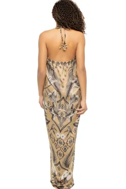 Verandah Sundresses-Draped Maxi Dress
