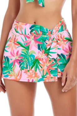 Bleu Rod Beattie Skirted|Bikinis-Draped Skirted Bikini Bottom