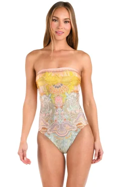 Sunshine 79 Bandeau|One Pieces-Dreamland Bandeau One Piece Swimsuit