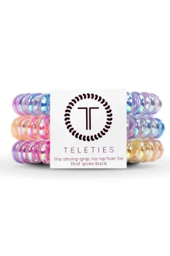 Teleties Hair Accessories-Eat Glitter For Breakfast 3-Pack Hair Ties
