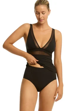 Sea Level Tank|Tankinis-Eclipse Tankini Top