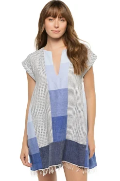 Lemlem Tunics-Elina Short Caftan
