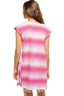Lemlem Tunics-Elina Short Caftan