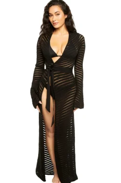 Devon Windsor Kimonos / Robes-Elliot Long Sleeve Robe