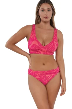 Sunsets Bralette|Bikinis-Elsie Underwire Bikini Top (D+ Cup)