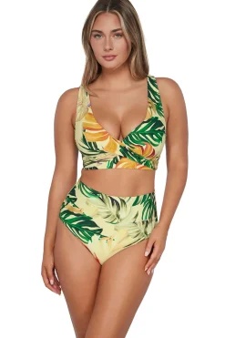 Sunsets Bralette|Bikinis-Elsie Underwire Bikini Top (D+ Cup)