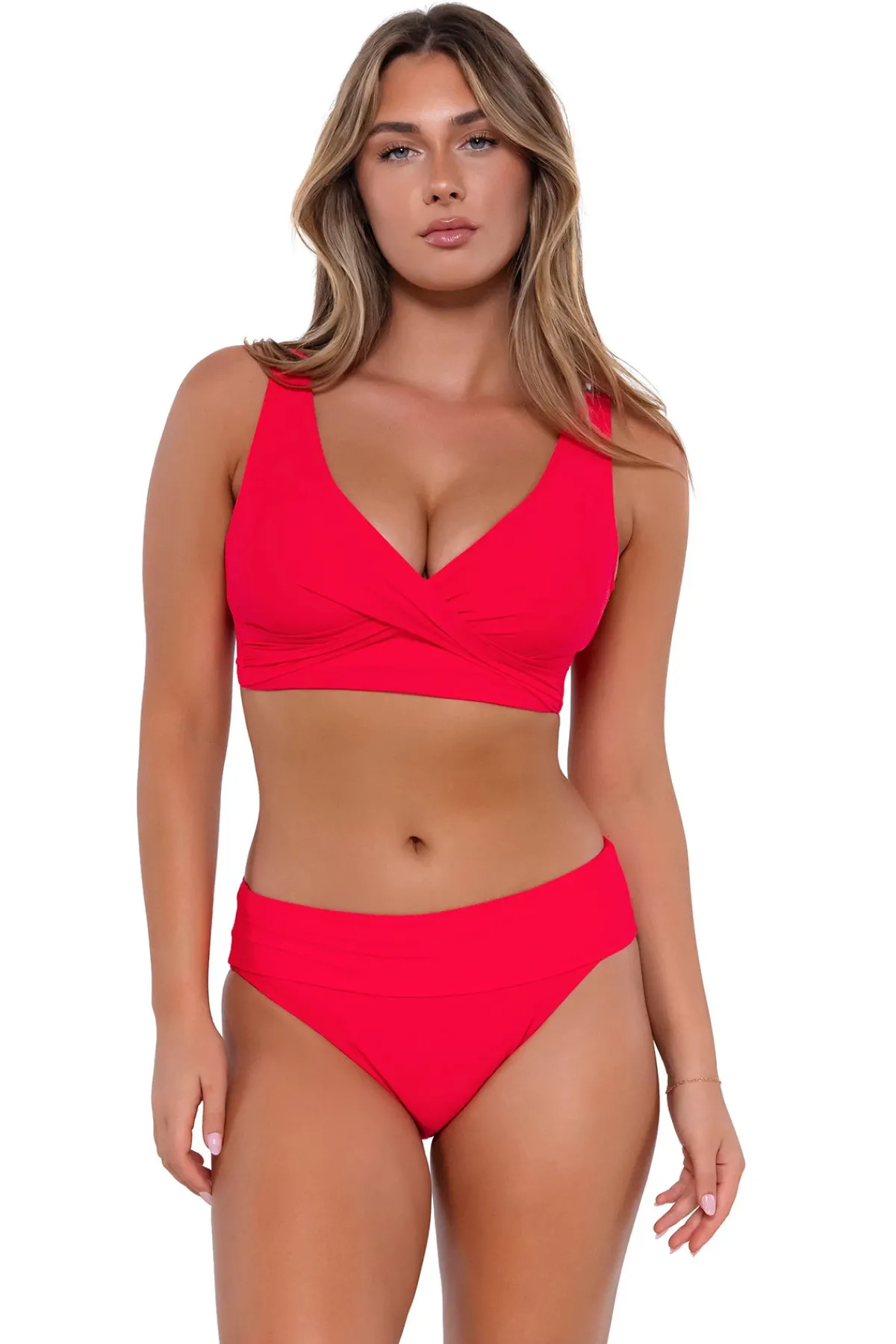 Sunsets Bralette|Bikinis-Elsie Underwire Bralette Bikini Top (D+ Cup)
