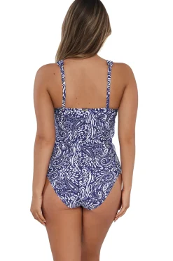 Sunsets Tank|Tankinis-Elsie Underwire Tankini Top (E-H Cup)