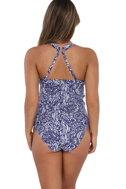 Sunsets Tank|Tankinis-Elsie Underwire Tankini Top (D+ Cup)