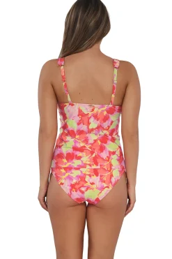 Sunsets Tank|Tankinis-Elsie Underwire Tankini Top (D+ Cup)